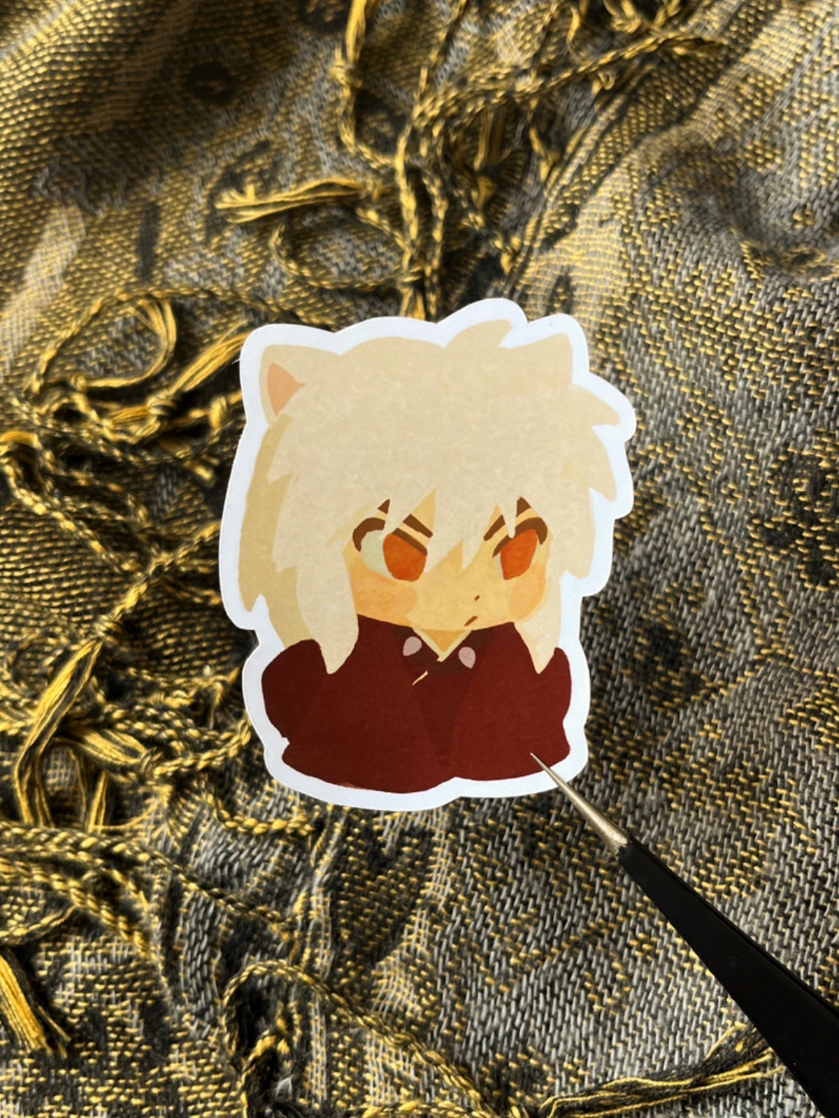 Inuyasha Chibi Pegatina